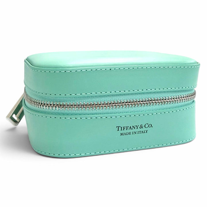 Pristine TIFFANY&Co. Accessory pouch, jewelry case, jewelry box blue Women
