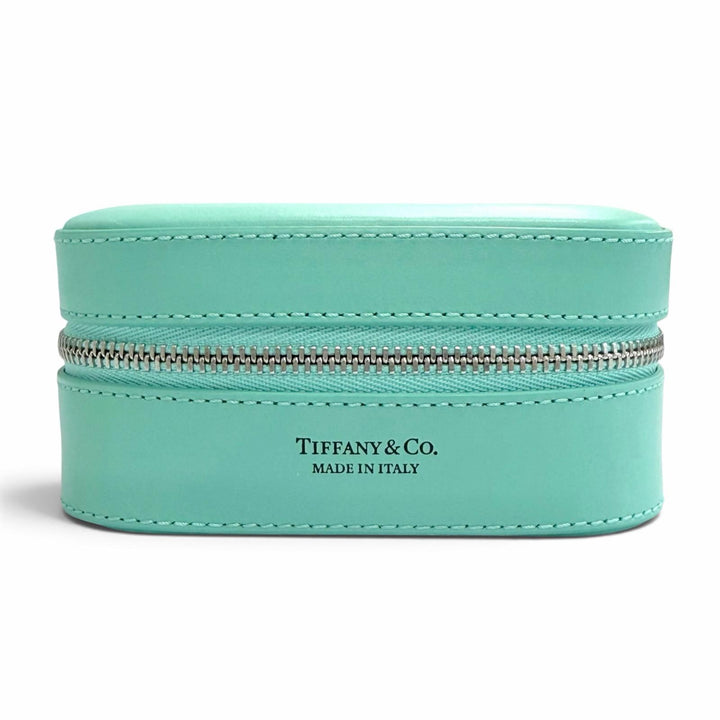 Pristine TIFFANY&Co. Accessory pouch, jewelry case, jewelry box blue Women