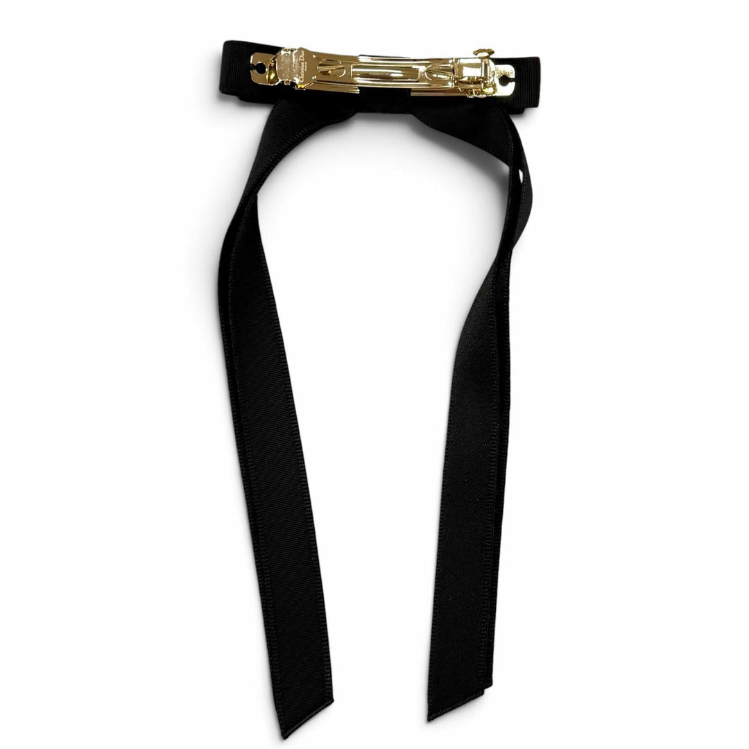 Pristine Christian Dior Valletta CD logo ribbon black Rayon Women 45DT952E132