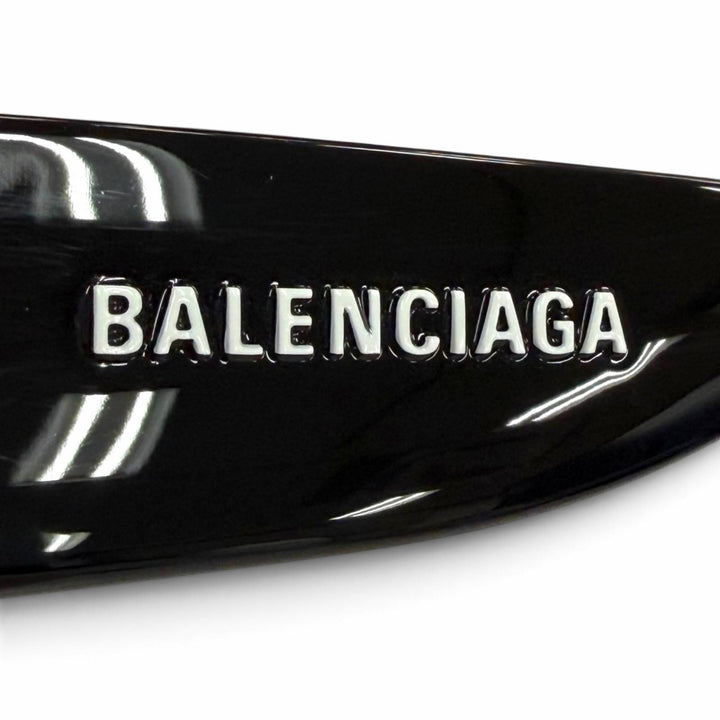 Excellent BALENCIAGA sunglasses SWIFT OVAL Eyewear black mens BB0157S