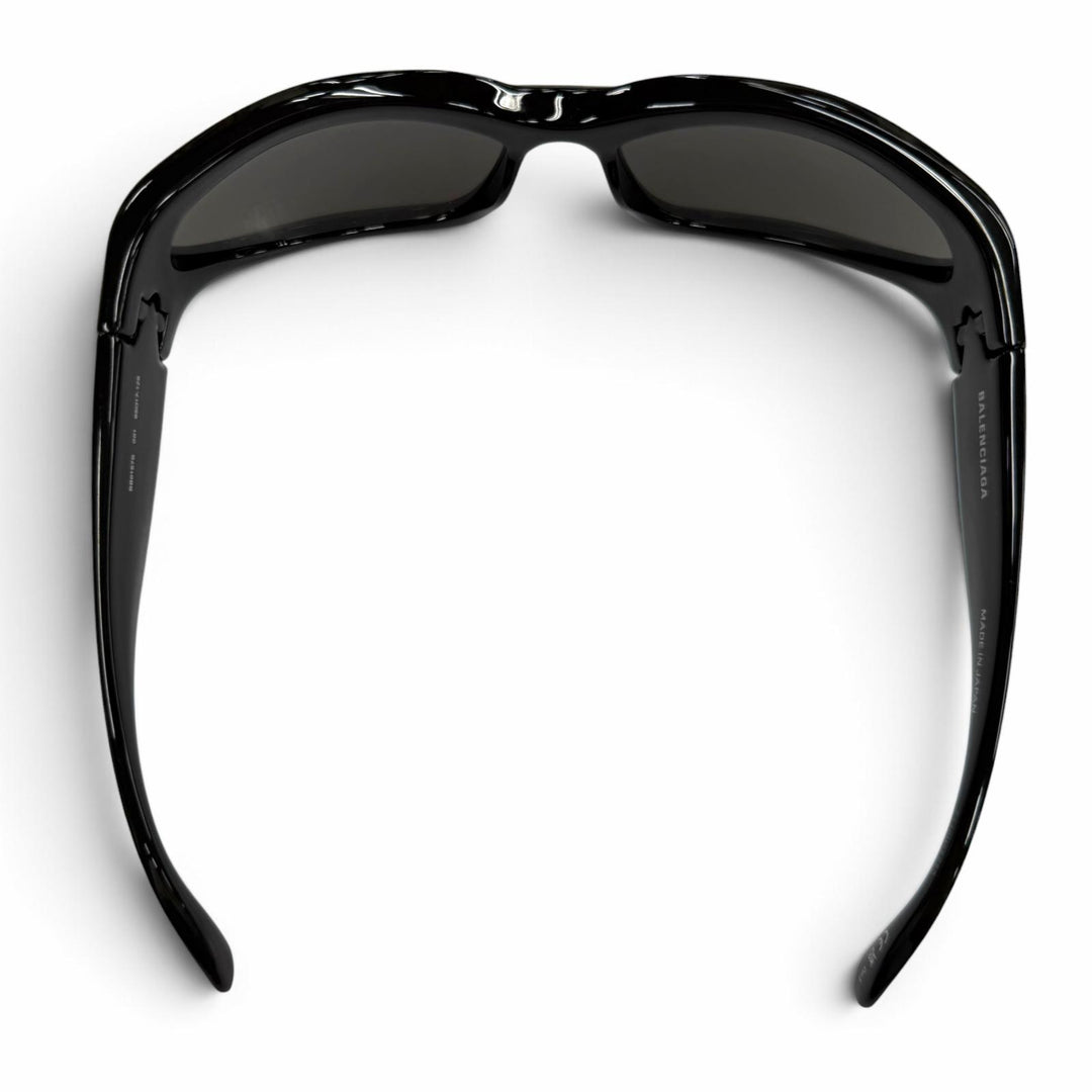 Excellent BALENCIAGA sunglasses SWIFT OVAL Eyewear black mens BB0157S