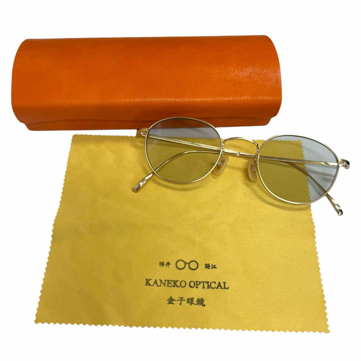 Great 金子眼鏡 sunglasses Vintage Series Boston gold mens KVS-21