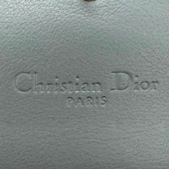 Pristine Christian Dior Purse Lady Dior Cannage Chain Leather Wallet S0020OVRB