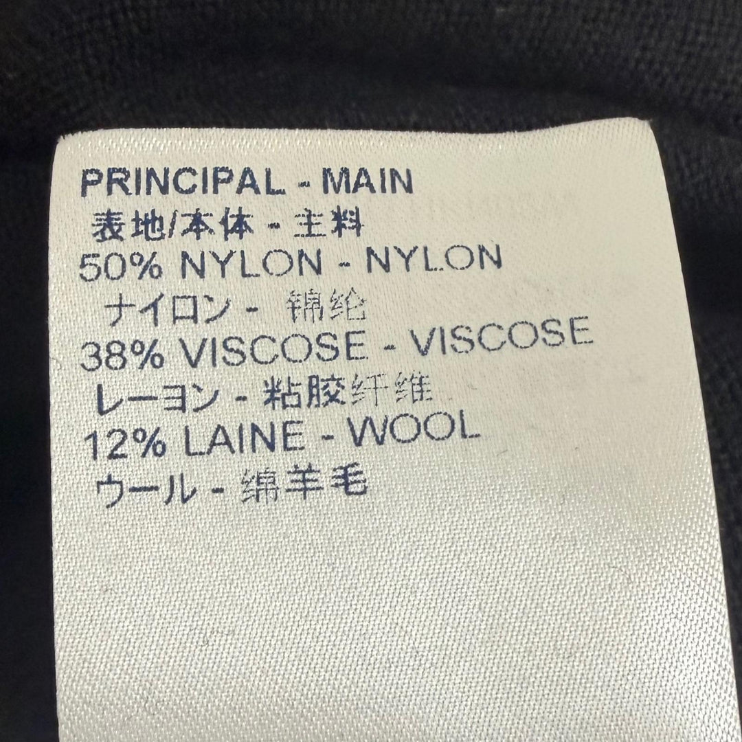 Excellent LOUIS VUITTON NBA cardigan Back LV logo black Nylon mens M