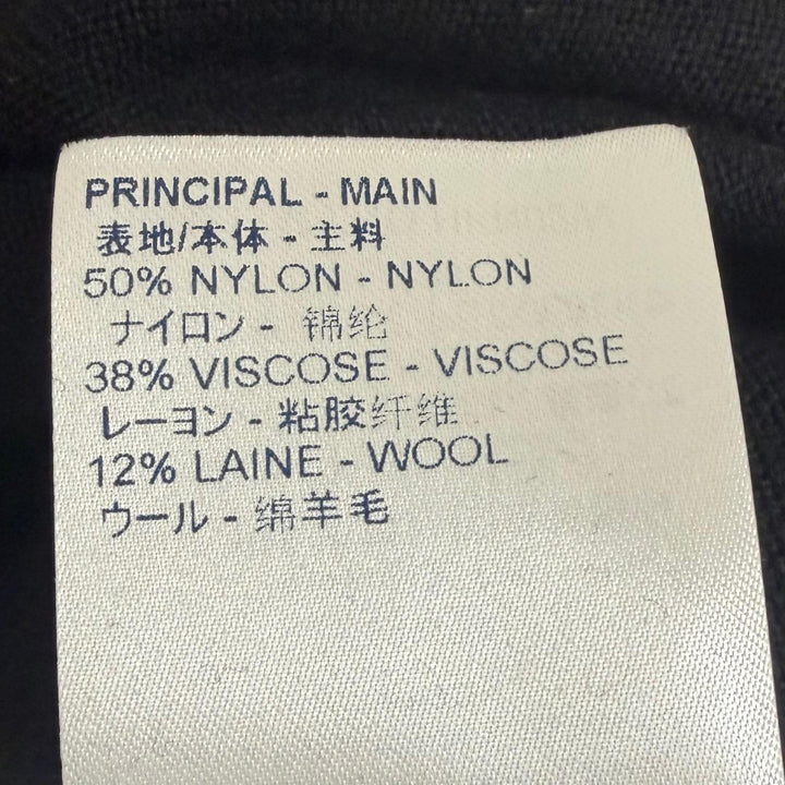 Excellent LOUIS VUITTON NBA cardigan Back LV logo black Nylon mens M