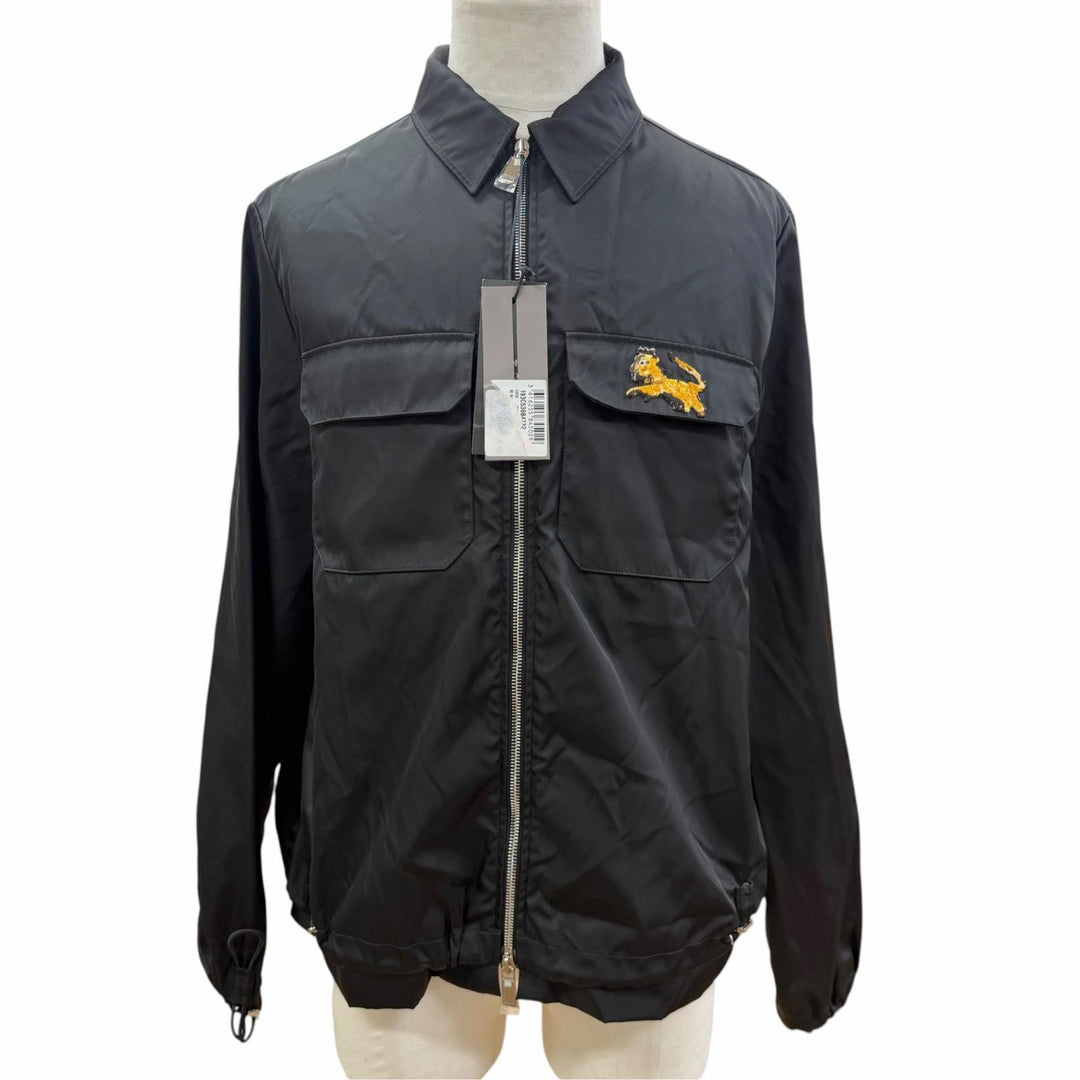 Pristine DIOR Peter Doig Jacket Embroidered double-zip blouson 48 193C536B4732