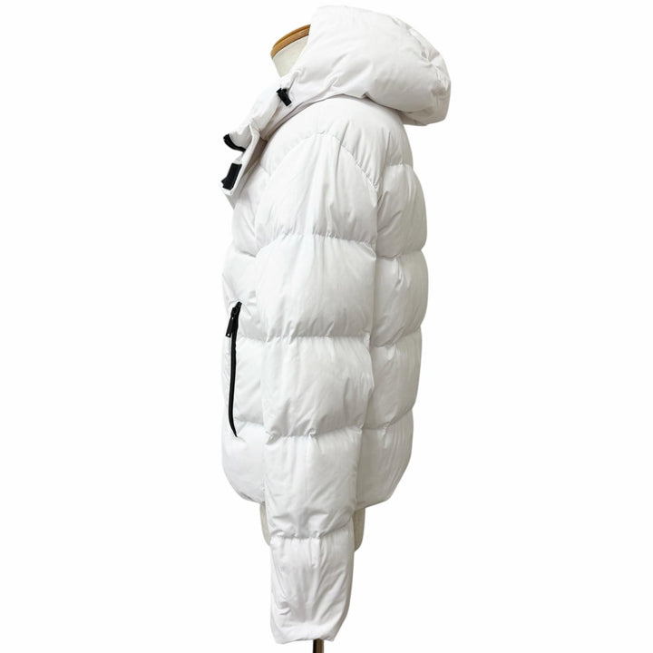 Great DSQUARED2 Down jacket Hooded white polyester mens 46 S71AN0305