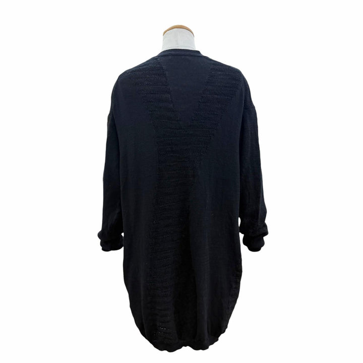 Great Yohji Yamamoto POUR HOMME cardigan V-neck long knit wool 3 HL-K81-193