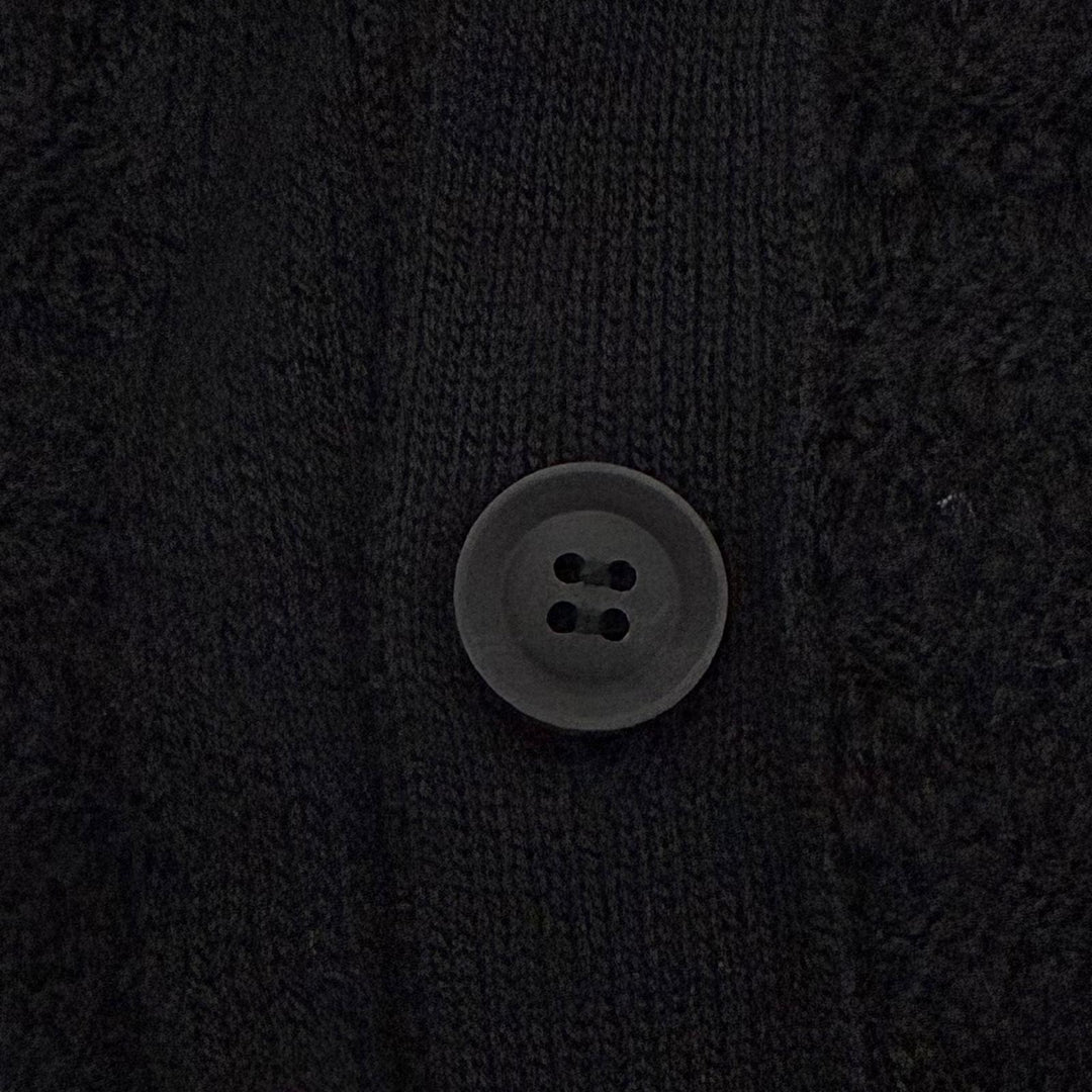 Great Yohji Yamamoto POUR HOMME cardigan V-neck long knit wool 3 HL-K81-193