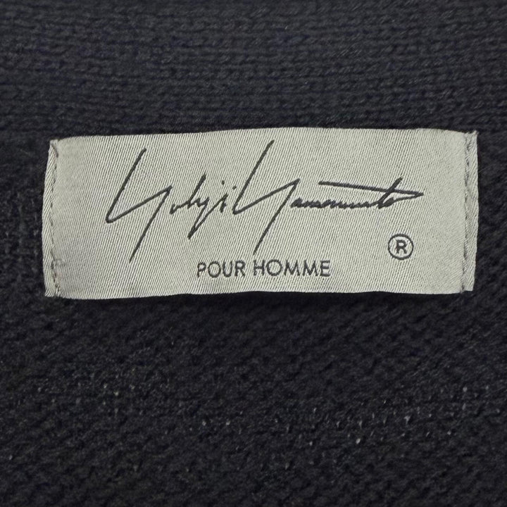 Great Yohji Yamamoto POUR HOMME cardigan V-neck long knit wool 3 HL-K81-193
