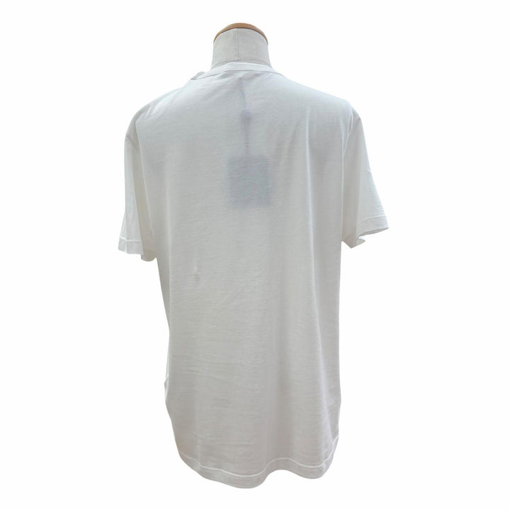 Pristine LOUIS VUITTON Short sleeve T-shirt white cotton mens L 1AK7GW