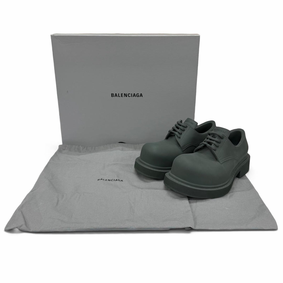 Pristine BALENCIAGA STEROID DERBY Lace-up low-cut shoes rubber IT 36 770703