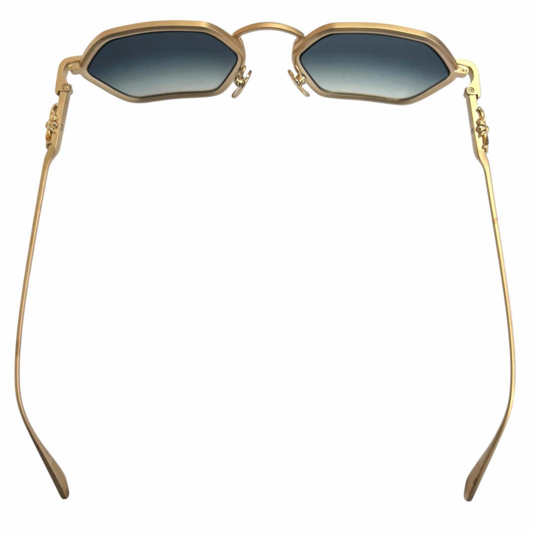 Great CHROME HEARTS sunglasses DATAS Cross Eyewear gold