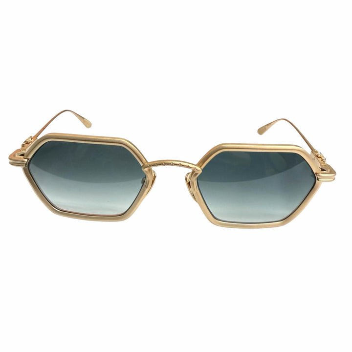 Great CHROME HEARTS sunglasses DATAS Cross Eyewear gold