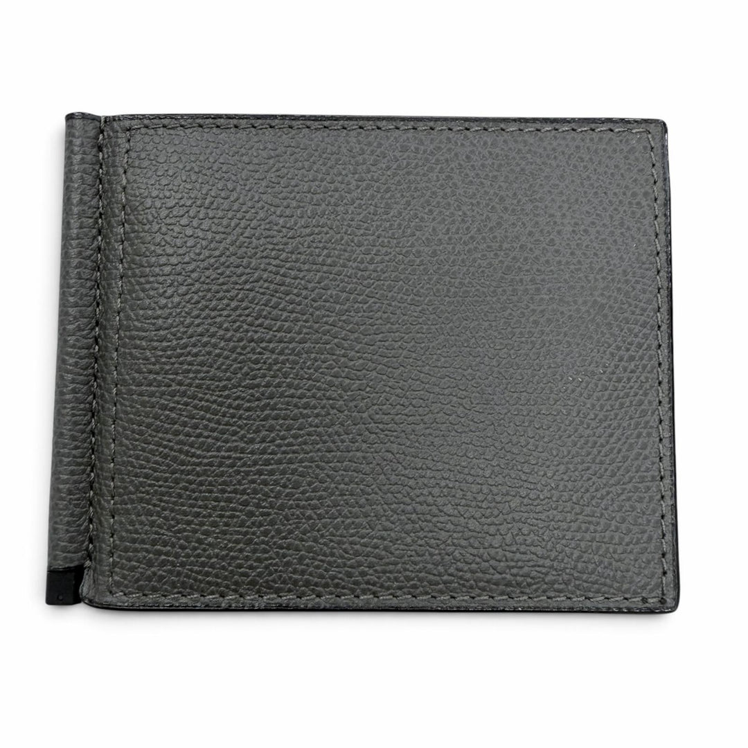 Excellent Valextra Bifold Wallet Money clip, billfold, card case SGSR0080028