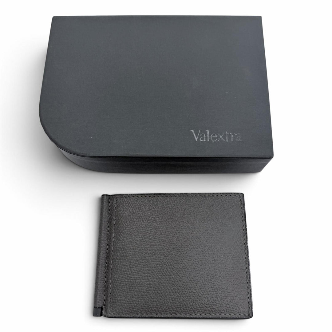 Excellent Valextra Bifold Wallet Money clip, billfold, card case SGSR0080028