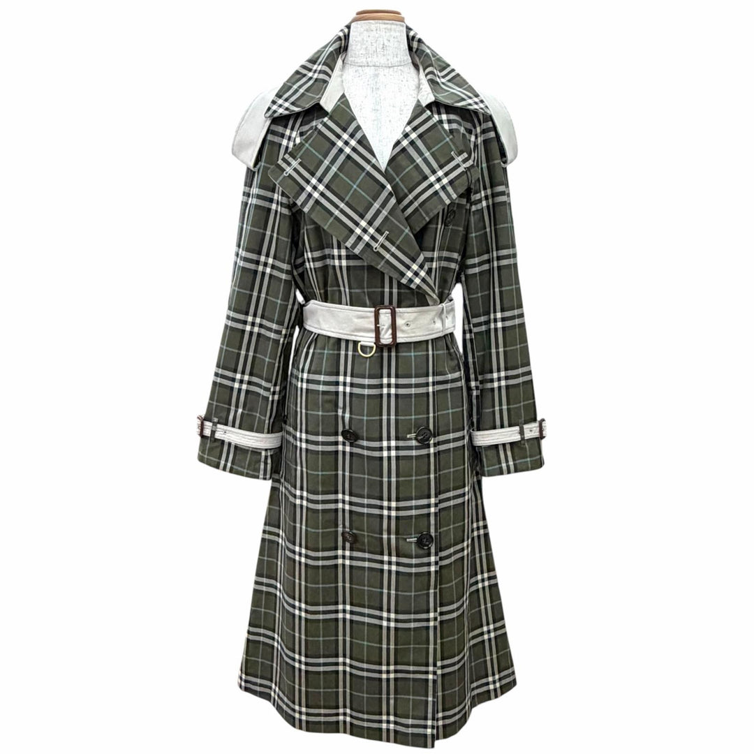 Pristine BURBERRY trench coat Nova Check Pattern Reversible IT 40 8005777