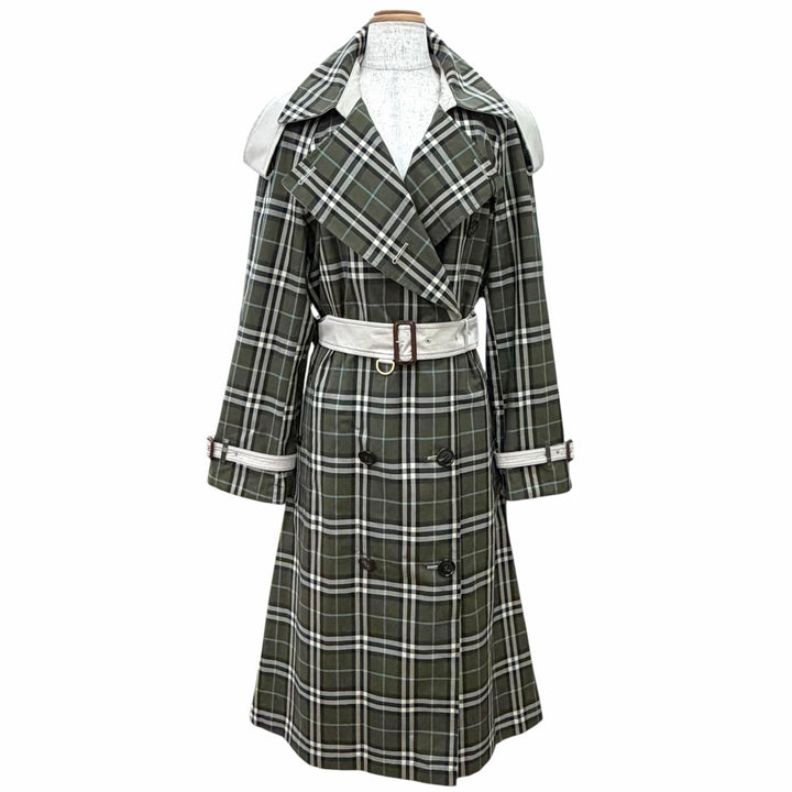 Pristine BURBERRY trench coat Nova Check Pattern Reversible IT 40 8005777