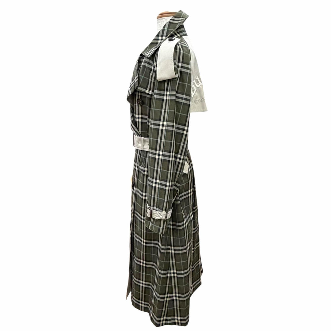 Pristine BURBERRY trench coat Nova Check Pattern Reversible IT 40 8005777