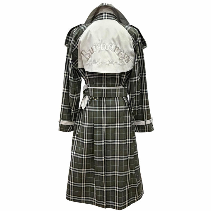 Pristine BURBERRY trench coat Nova Check Pattern Reversible IT 40 8005777