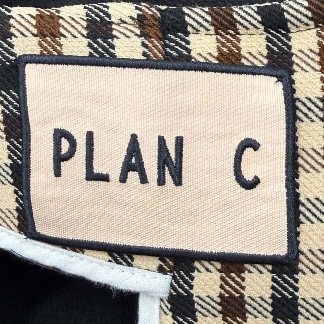 Excellent Plan C suit Checked belt polyester CMCAC55K00TPA03/PNCAB56AZ8TPA3