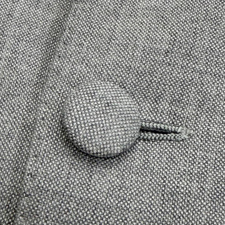 Excellent DOLCE&GABBANA suit 3-piece two-piece set single gray wool mens IT 48