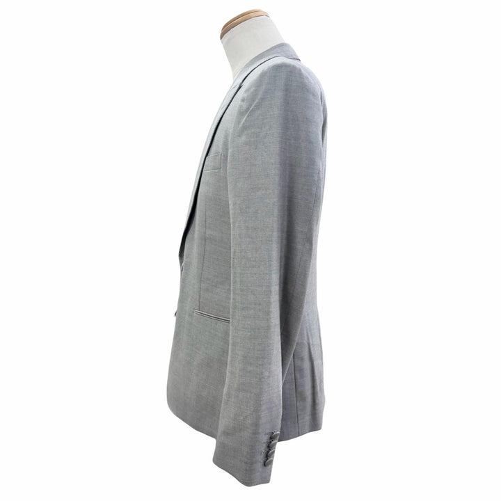 Excellent DOLCE&GABBANA suit 3-piece two-piece set single gray wool mens IT 48