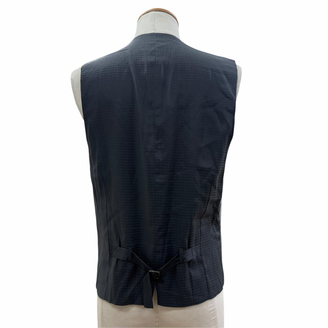 Excellent DOLCE&GABBANA suit 3-piece two-piece set single gray wool mens IT 48
