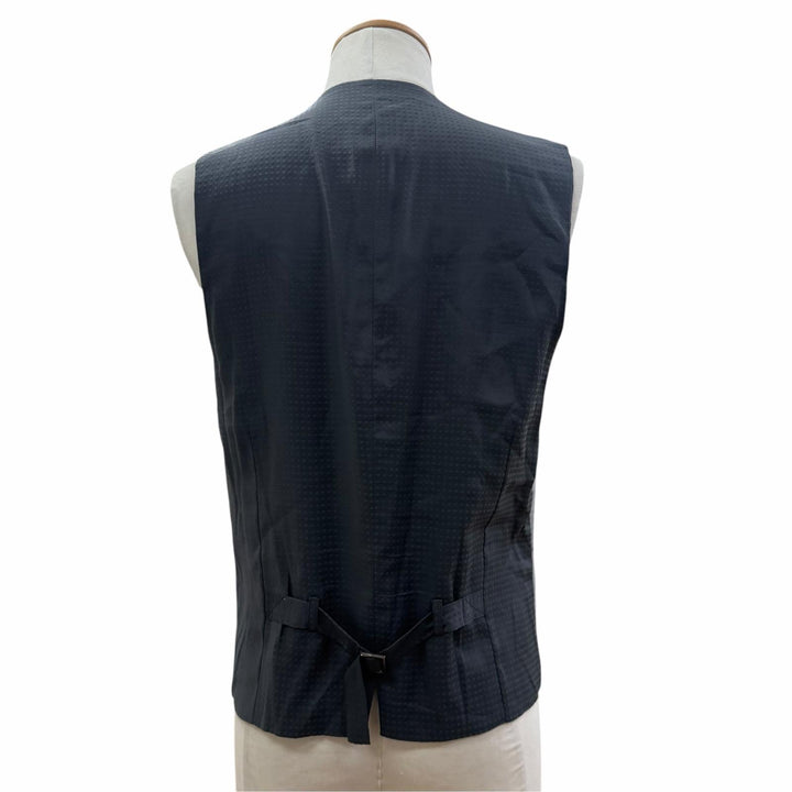 Excellent DOLCE&GABBANA suit 3-piece two-piece set single gray wool mens IT 48