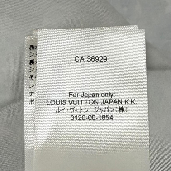 Pristine LOUIS VUITTON Short sleeve T-shirt Oversized Monogram Crewneck silk 32