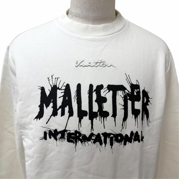 Excellent LOUIS VUITTON sweat Malletier International Graphic Print