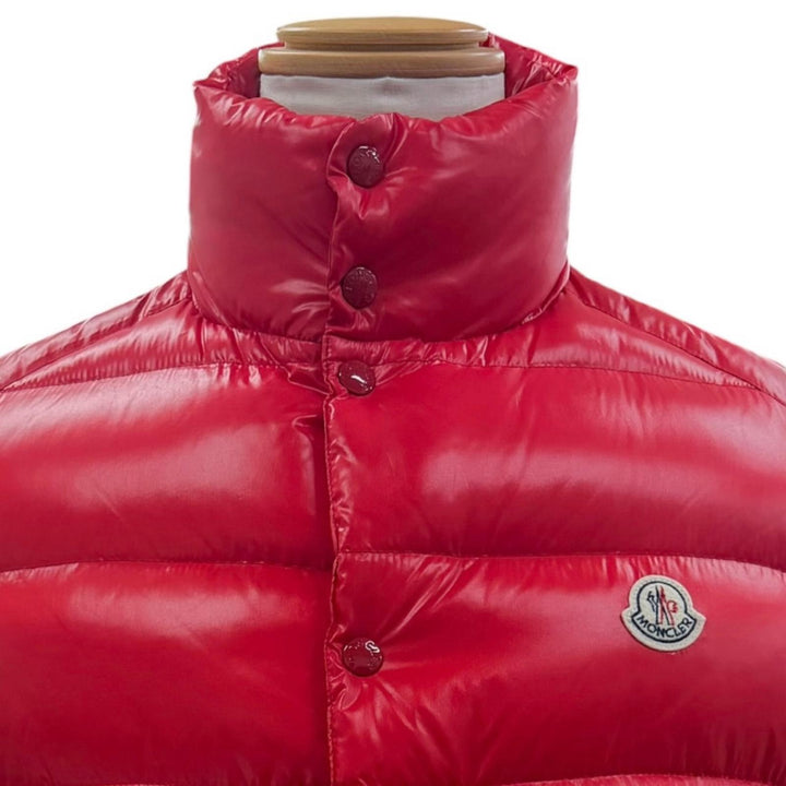 Great MONCLER Down vest TIB Red Nylon mens 1 C20914335005