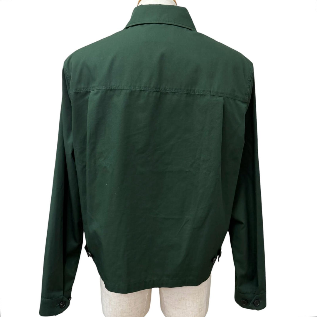 Great PRADA two-piece set Blouson jacket and trousers green