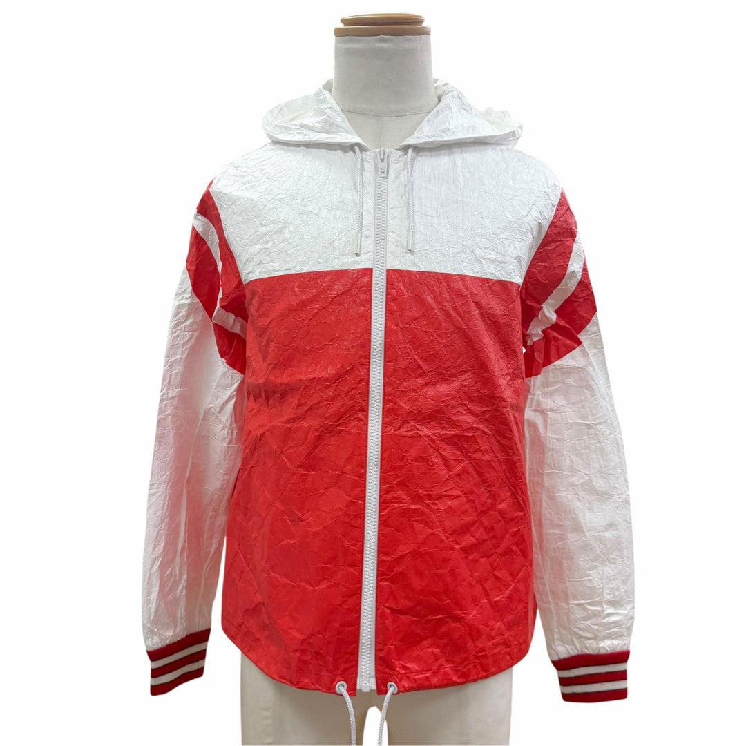 Pristine CELINE hoodie Back logo, Wrinkles finish, paper windbreaker 2W546323Q