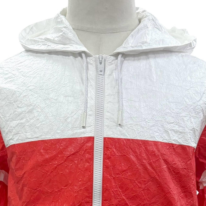 Pristine CELINE hoodie Back logo, Wrinkles finish, paper windbreaker 2W546323Q