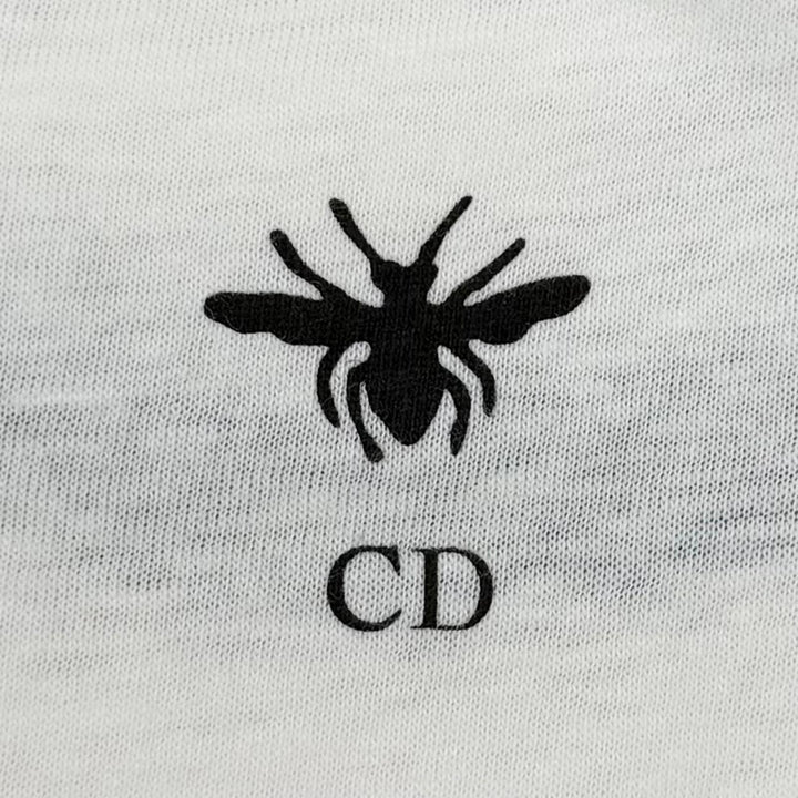 Excellent Christian Dior T-shirt MISS DIOR logo print cotton XS 453T40A4554