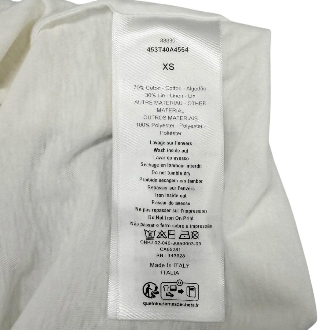 Excellent Christian Dior T-shirt MISS DIOR logo print cotton XS 453T40A4554