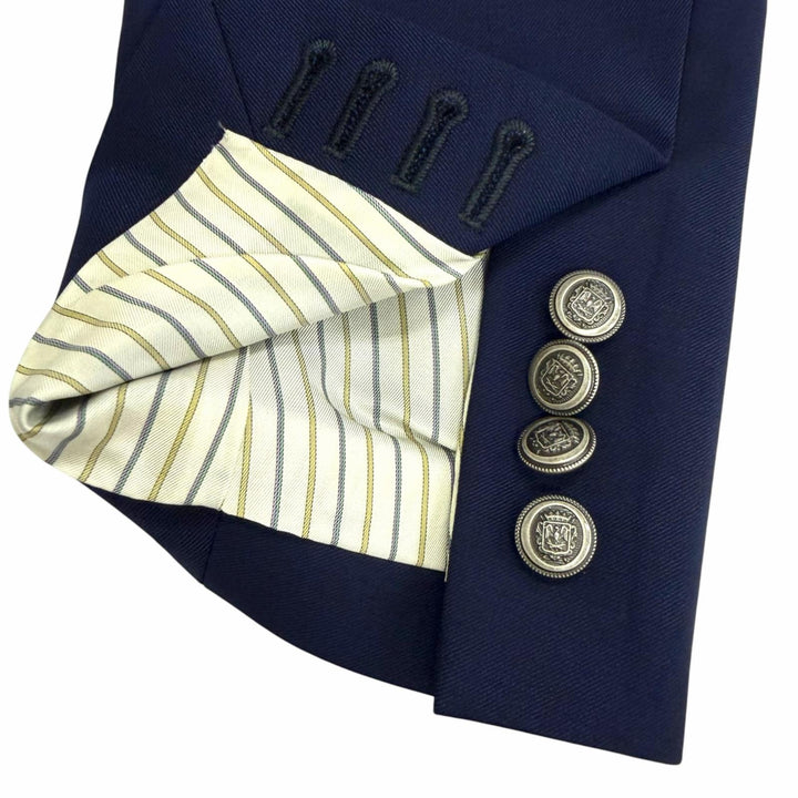 Great BAYBROOK tailored jacket BLUE BLUE Double-breasted