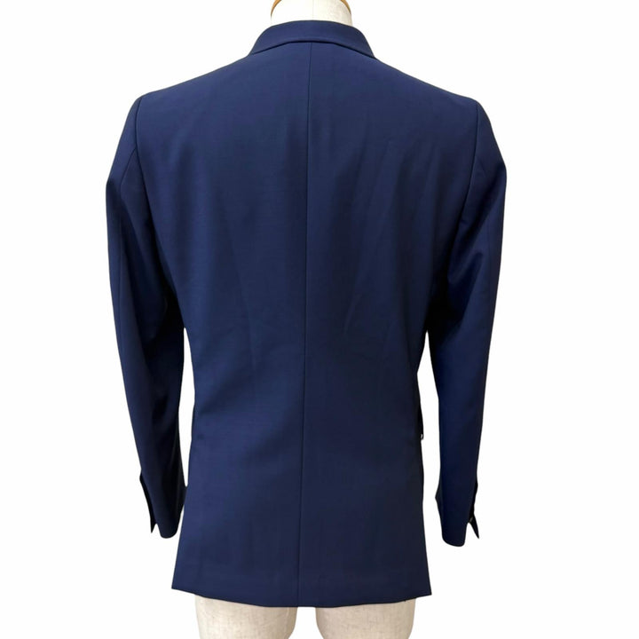 Great BAYBROOK tailored jacket BLUE BLUE Double-breasted