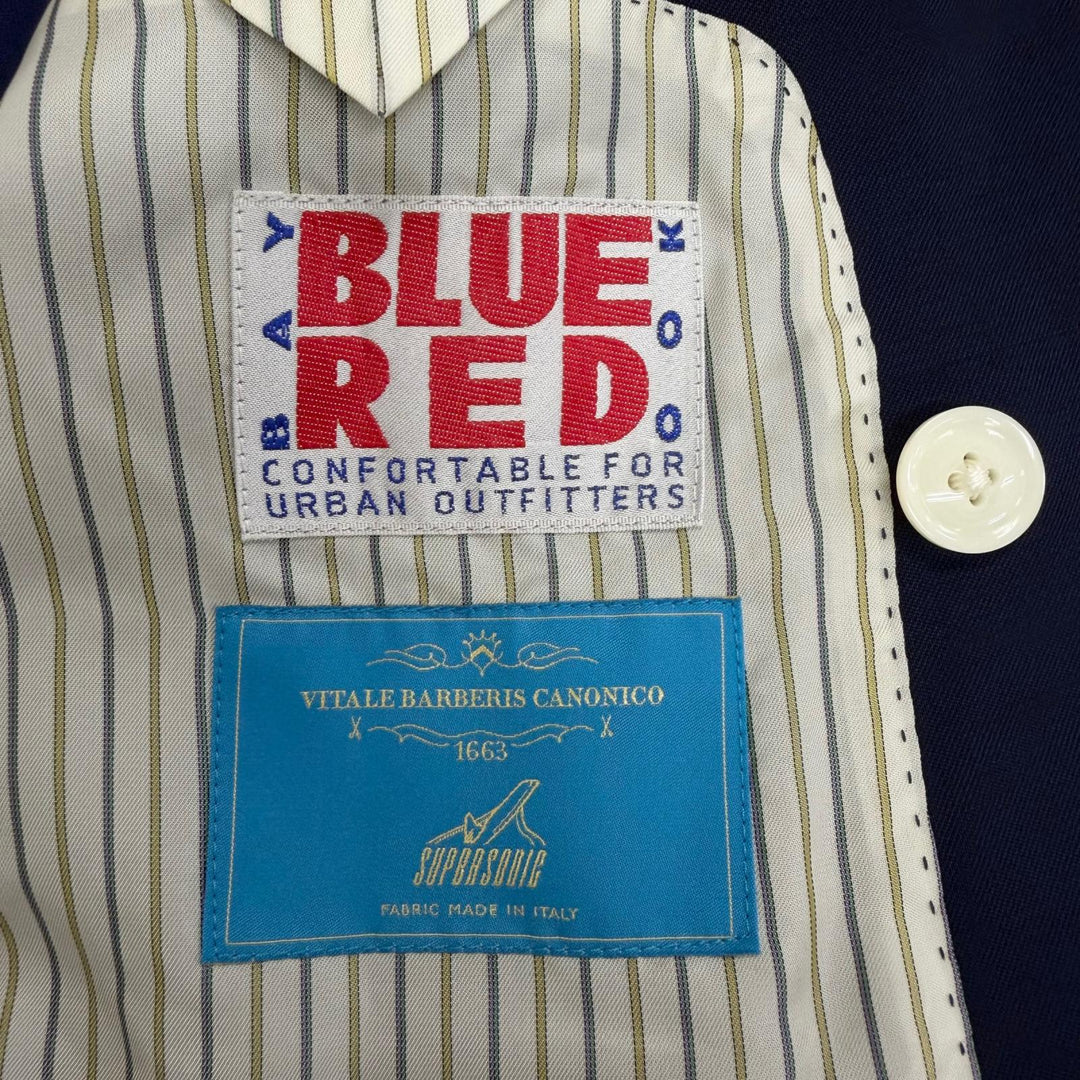 Great BAYBROOK tailored jacket BLUE BLUE Double-breasted