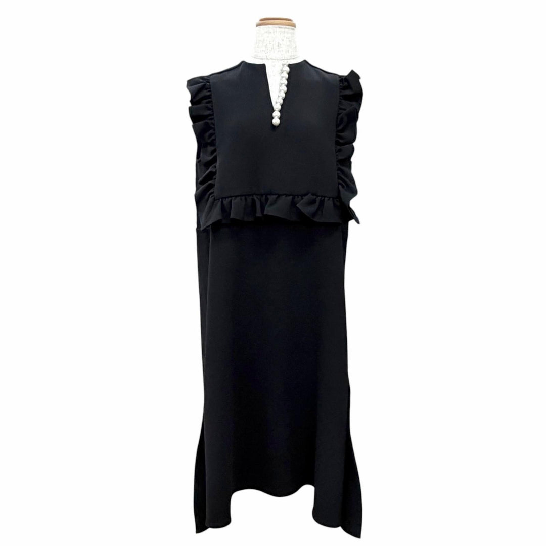 Excellent YOKO CHAN one piece Sleeveless long dress with 36 YCD-223-884