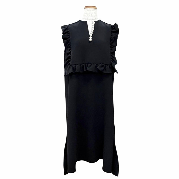 Excellent YOKO CHAN one piece Sleeveless long dress with 36 YCD-223-884