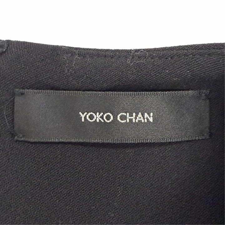 Excellent YOKO CHAN one piece Sleeveless long dress with 36 YCD-223-884