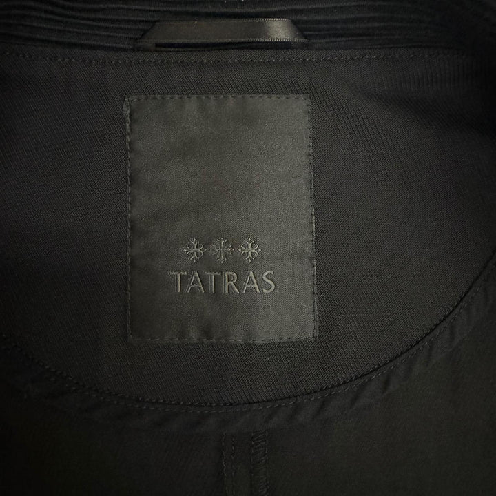 Great TATRAS Blouson VARESE Logo patch WZIP black cotton mens MTSE23S8067-L