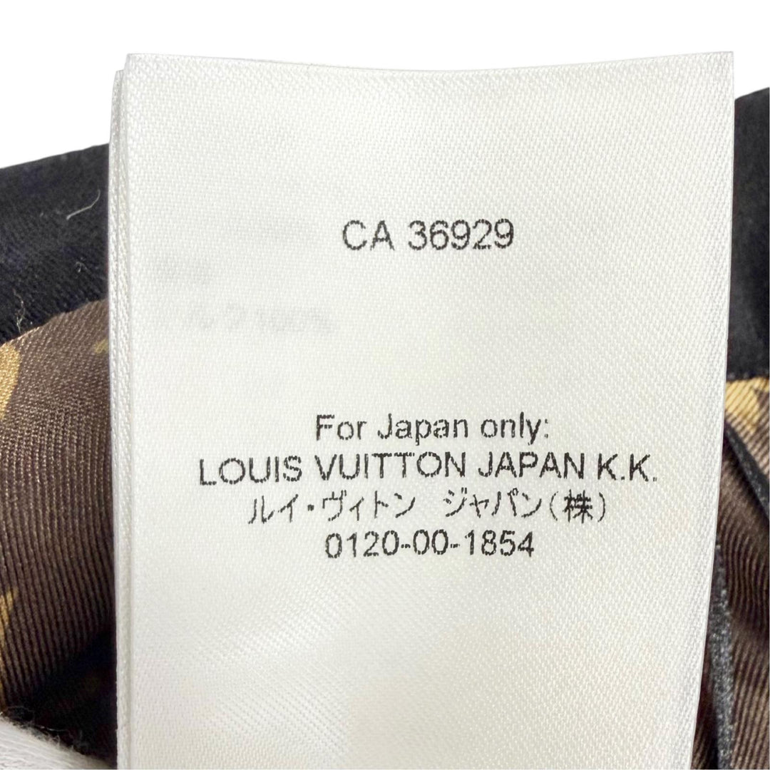 Pristine LOUIS VUITTON flare skirt shorts monogram lining and scalloped hem 34