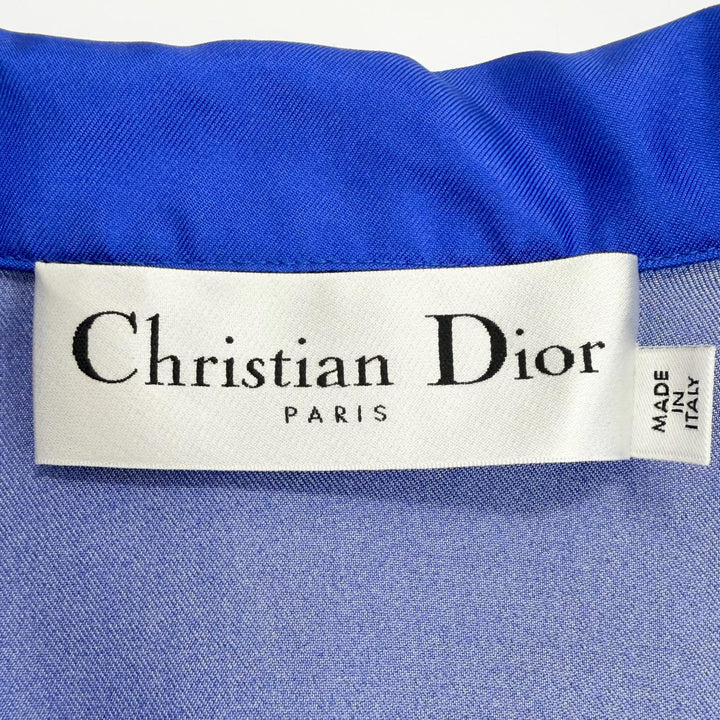 Excellent Christian Dior two-piece set Long-sleeved shirt and pants silk IT 44