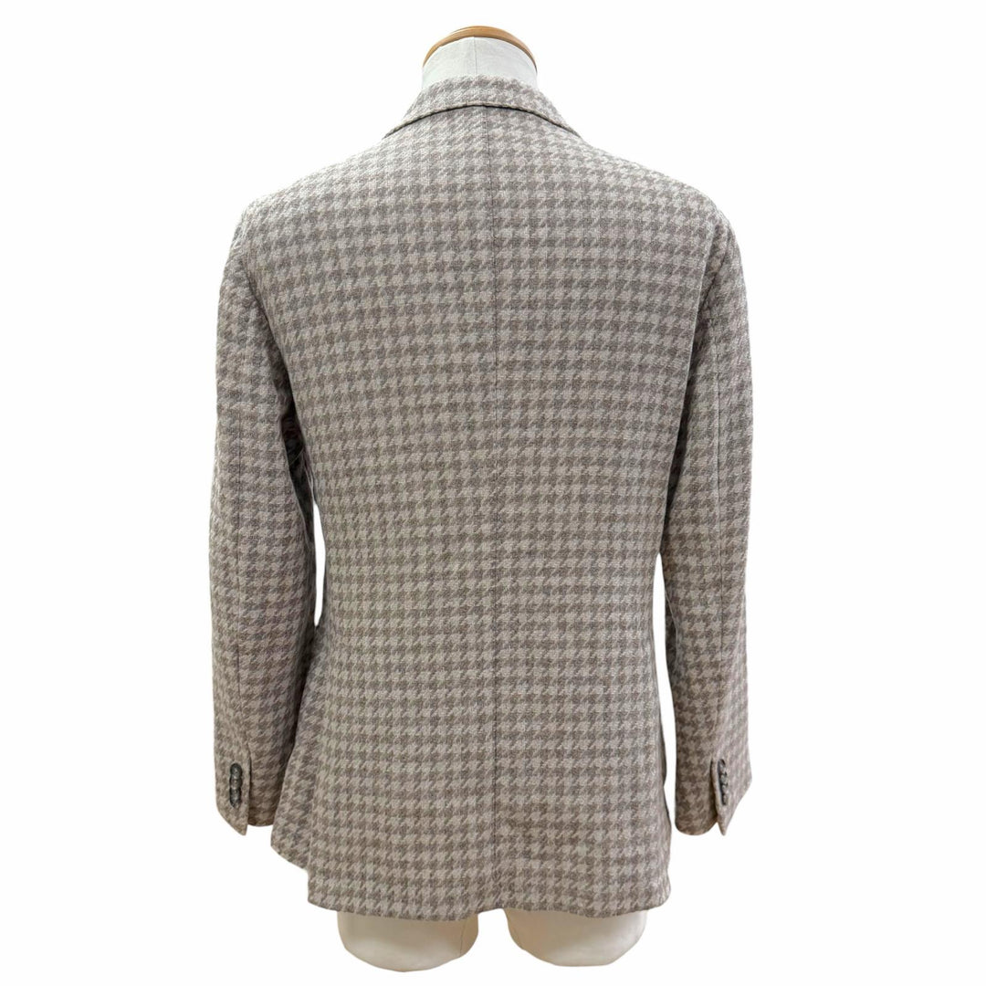 Excellent TAGLIATORE tailored jacket houndstooth pattern jacket 46 G-DAKAR22K
