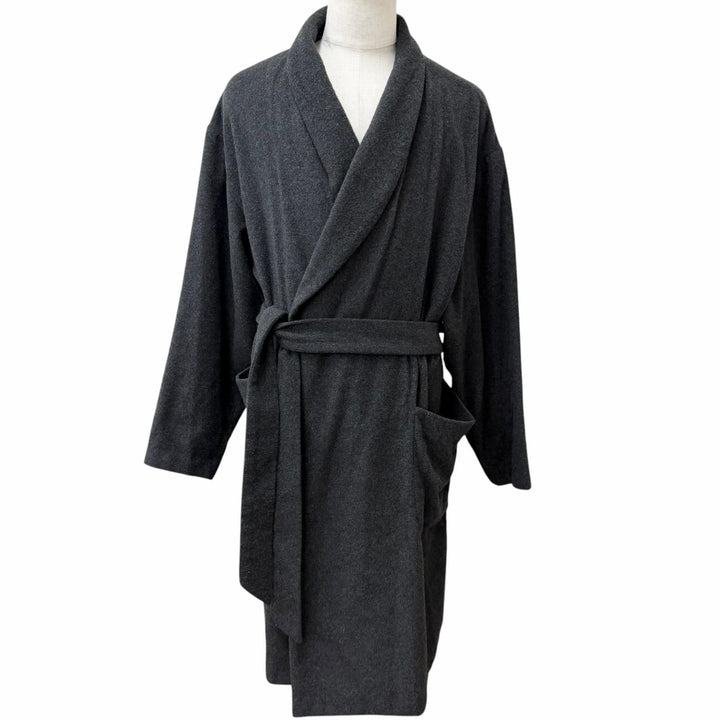 Excellent PORTER CLASSIC coat Charcoal gray cashmere mens 3