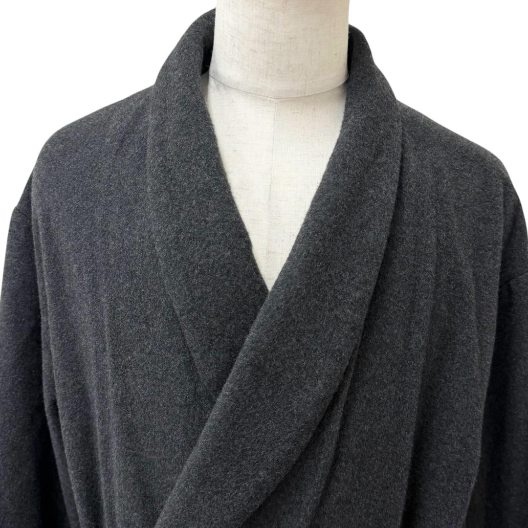 Excellent PORTER CLASSIC coat Charcoal gray cashmere mens 3