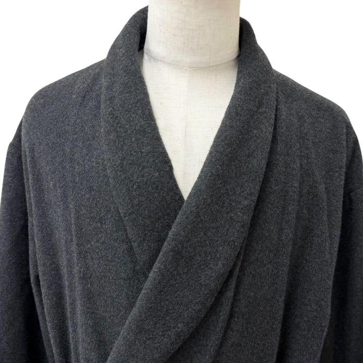 Excellent PORTER CLASSIC coat Charcoal gray cashmere mens 3